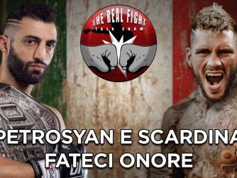 Giorgio Petrosyan e Scardina: fateci onore! - The Real FIGHT Talk Show Ep. 36