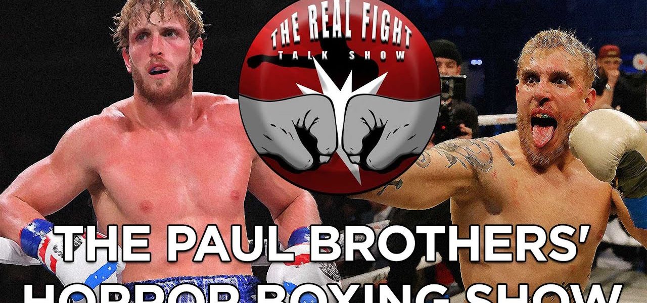 The Paul Brothers' horror boxing show - The Real FIGHT Talk Show Ep. 49